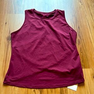 NWT HALARA Red Sleeveless Muscle‎ Tee